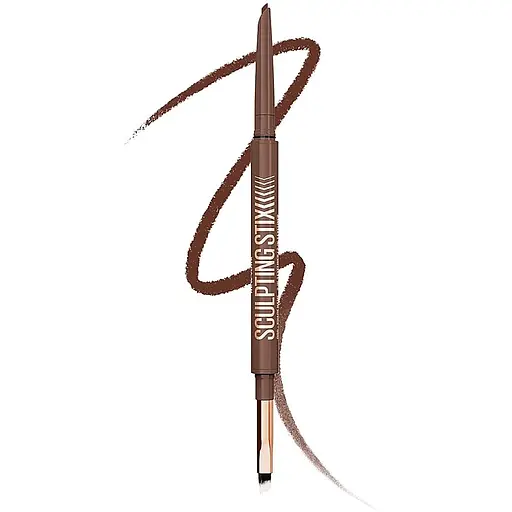 Автоматический карандаш 2-в-1 с кисточкой для век Maybelline New York Sculpting Stix 0.7 г - фото 1