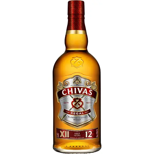Уценка. Виски Chivas Regal 12 years old 40% 1 л (37440) - фото 1