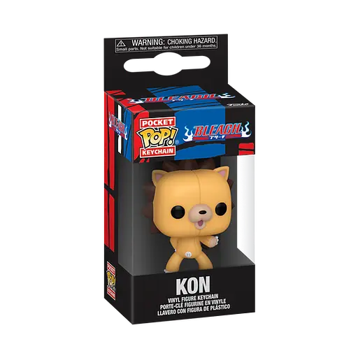 Коллекционная фигурка брелок Funko Pop Блич Кон Bleach Kon 4 см FP B K 162 - фото 3