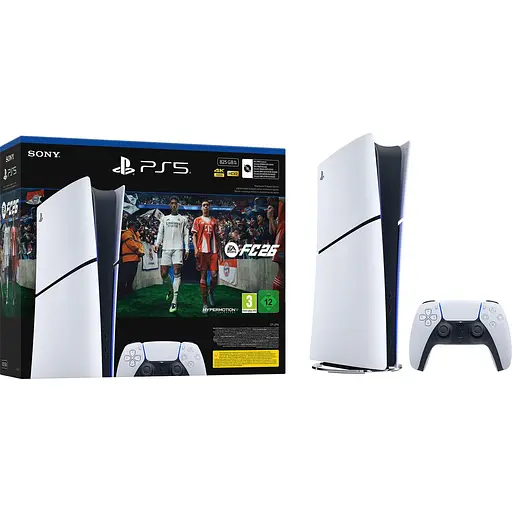 Ігрова консоль Sony PlayStation 5 Slim Digital Edition 825GB + EA Sports FC 26 Bundle (1000049864) [150060]