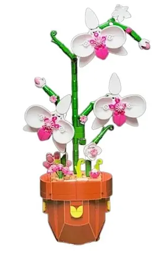 Конструктор цветы Flowers Zuanma NO116-10 детали 379 - фото 1