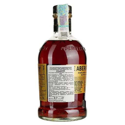 Віскі Aberfeldy Ruby Port Single Cask 15 Year Old 55.5% 0.7 л в подарунковій упаковці - фото 5