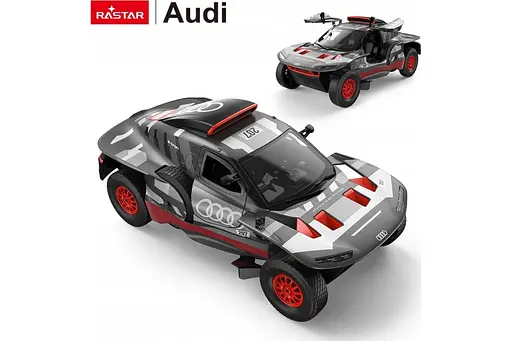Машинка Rastar AUDI Q e-tron на управлінні чорний 92200 - фото 6