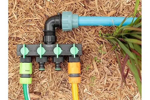 Кран кульовий Presto-PS на 4 виходи (4006) - фото 2