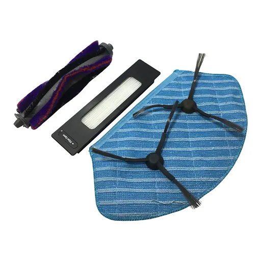 Основная щетка, 2 боковые щетки, фильтр, тряпка из микрофибры на робот-пылесос моющий Samsung VR3MB77312K/UK