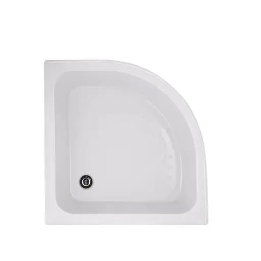 Душевой поддон Lidz Kapielka ST80x80x26 с панелью Белый - фото 1