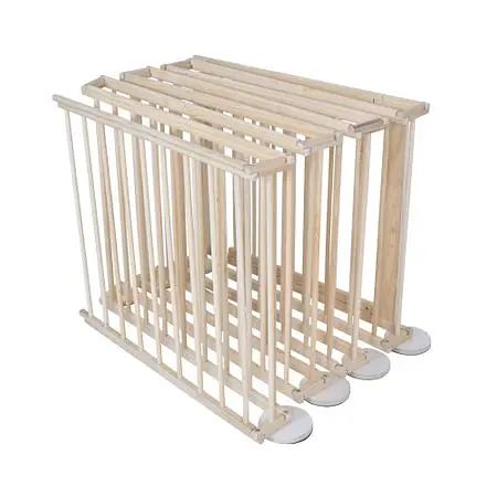 Манеж Lionelo дерев'яний 6 панелей - фото 4