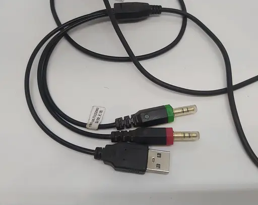 Игровые накладные наушники Canleen CT990 с микрофоном и подсветкой (Черный) - фото 6