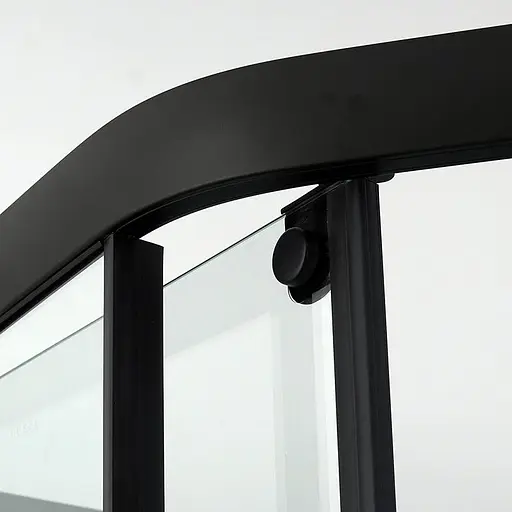 Душевой бокс Dusel Glare черный 900x900x2100 559002 - фото 9