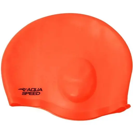 Шапочка для плавання Aqua Speed Ear Cap Comfort Помаранчевий (1000-289-75)