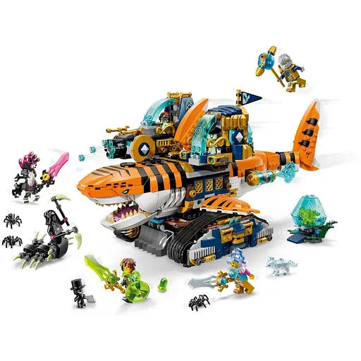 Конструктор LEGO DREAMZzz Танкер тигрова акула 1548 деталей (71515)  1548 - фото 2