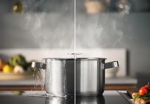 Варочная поверхность индукционная Electrolux 60 см расширенная зона датчик кипения датчик жарки Hob2Hood черный - фото 2