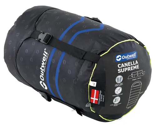 Спальный мешок Outwell Canella Supreme/-1°C Forest Green Left (230359) - фото 5