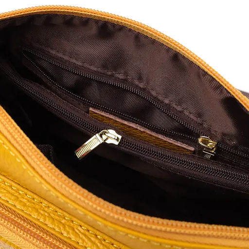 Кожаная сумка Vintage для женщин на каждый день 23.5х17х10 см sum0027567 - фото 8