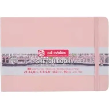 Блокнот для графіки Royal Talens Art Creation А5 (14.8x21см) 140г/м2 80л Pastel Pink - фото 1
