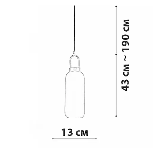 Підвісний світильник Friendlylight Gauss A PD FL3053 - фото 4