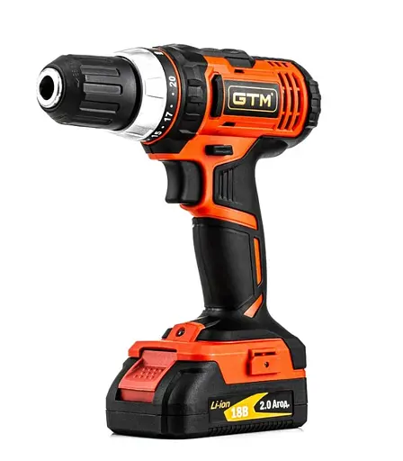 Дриль-шуруповерт акумуляторний GTM DS18/40P - фото 1