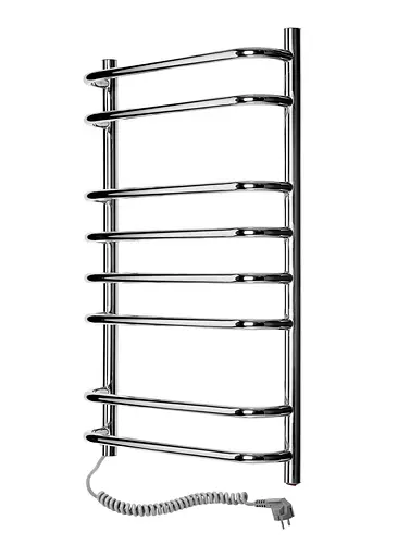 Электрический полотенцесушитель Navin Симфония 480x800 левый 10-009120-4880, Хром, Левое - фото 2