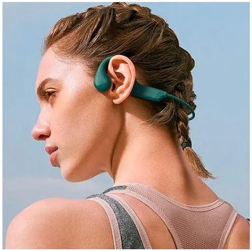 Навушники бездротові XO BD1 Jade Pearl Light Bone Conduction Bluetooth Earphones синьо-оранжеві - фото 3