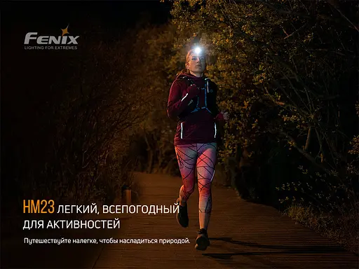 Налобний ліхтар Fenix HM23 240лм 1хАА (3 режими) Чорний - фото 8