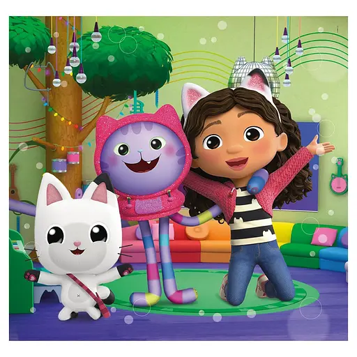  Пазл 3 в 1 Clementoni Gabby`s Dollhouse: 3 картинки по 48 елементів (25295) - фото 3