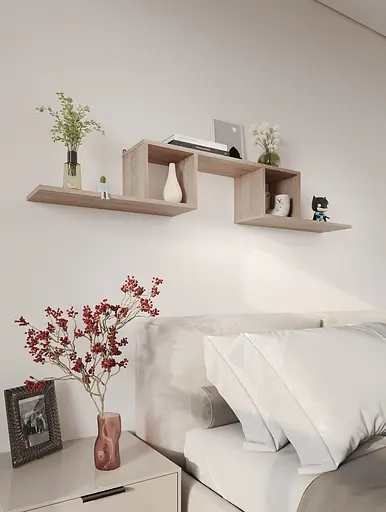 Полка-конструктор MebelStar 153,2x20x44,8 см Дуб сонома (MBS-1800) - фото 4