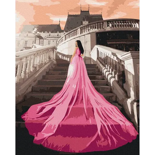 Картина по номерам на подрамнике Brushme Прием во дворце - фото 1