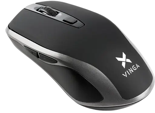 Беспроводная мышь Vinga MSW-909 Silent Black Grey - фото 1