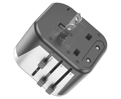 Перехідник на всі розетки Hoco AC5 зарядний пристрій - фото 2