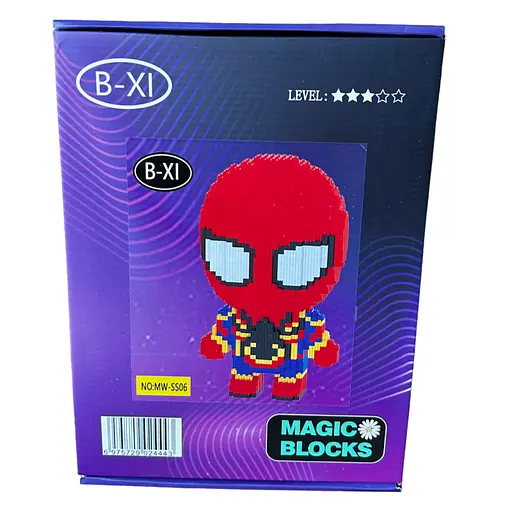 Детский конструктор Magic Blocks Человек-паук на 3489 деталей - фото 3