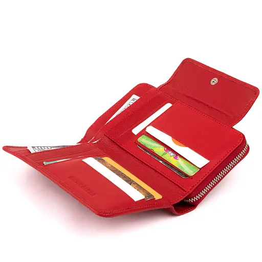 Кожаный женский кошелек ST Leather 19х9.5х2.5 см acs0015405 - фото 5