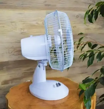 Вентилятор настольный Domotec MS-1624 бесшумный 3 скорости 23 Вт Белый - фото 4