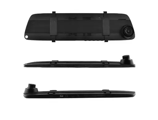 Автомобильный видеорегистратор зеркало L-9003 4,3″ Touch Screen 2 камеры 1080P Full HD - фото 2