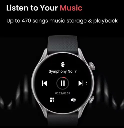 Смарт-часы Amazfit GTR 4 New black - фото 6