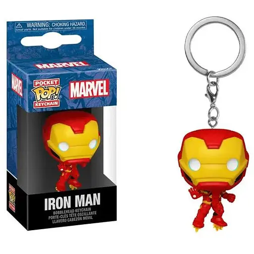 Коллекционная фигурка брелок Funko Pop Марвел Железный человек Marvel Iron Man 4 см IM K1421