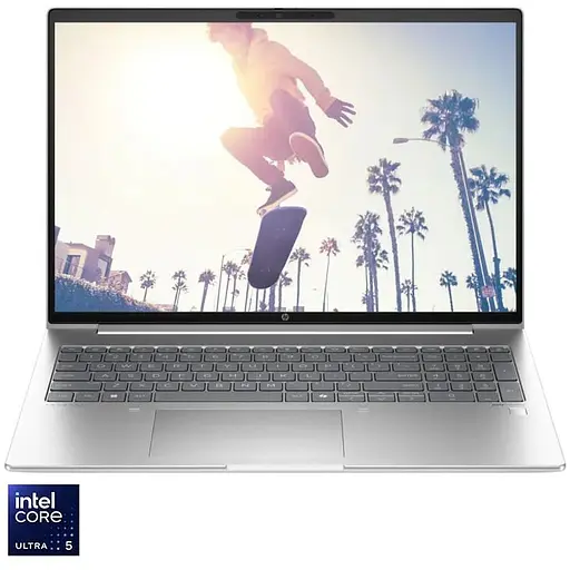 Ноутбук HP ProBook 460 G11 з процесором Intel Core Ultra 5 125U pana la 4.3GHz, 16", WUXGA, IPS, 16GB DDR5 512GB SSD, Intel графікою, DOS, Pike сріблястий