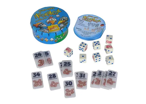 Настільна гра Zoch Хекмек Міні (металева коробка) (Mini Heckmeck am Bratwurmeck) (англ.) (601105091) - фото 4