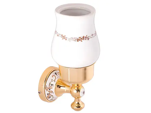 Склянка для зубних щіток Kugu Medusa 706G золотий - фото 2