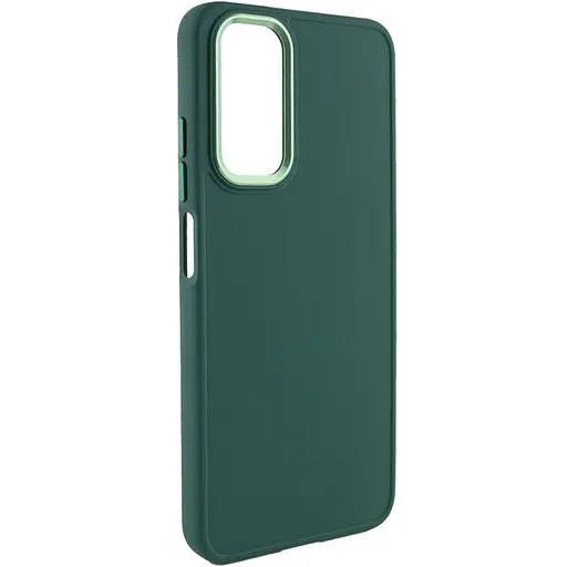 Чехол Epik TPU Bonbon Metal Style для Samsung Galaxy A14 4G/5G Зеленый/Army green