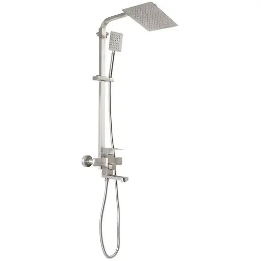 Душова система Zerix LR72433 LL1474, Нержавіюча сталь - фото 1