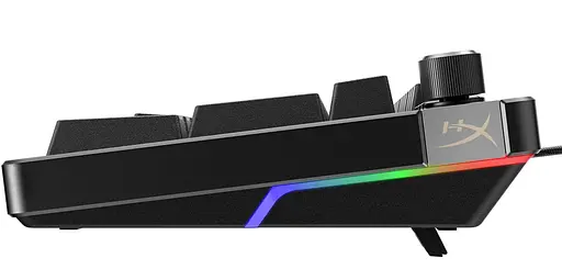 Клавіатура HyperX Alloy Rise 106key, Red, USB-A, EN/UA, RGB, чорний (7G7A3AA) - фото 4