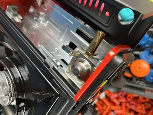 Портативна газова плита MasterTool 44-5102 з адаптером - фото 4