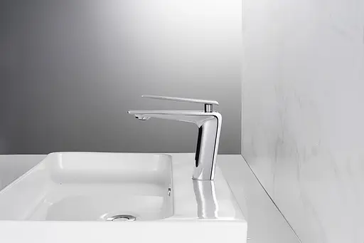 Смеситель для умывальника хром Nett ZH-33 Хром - фото 3