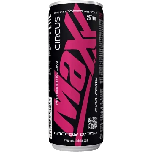 Набор: энергетический напиток Caste Maxx Mellooo Energy Drink Дыня-Крыжовник 250 мл + Circus Energy Drink Клубника-Гуава 250 мл - фото 3