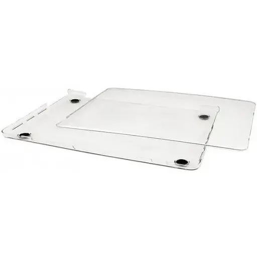 Чехол MacBook Air 11.6 hardshell case на внешний корпус прозрачный - фото 1