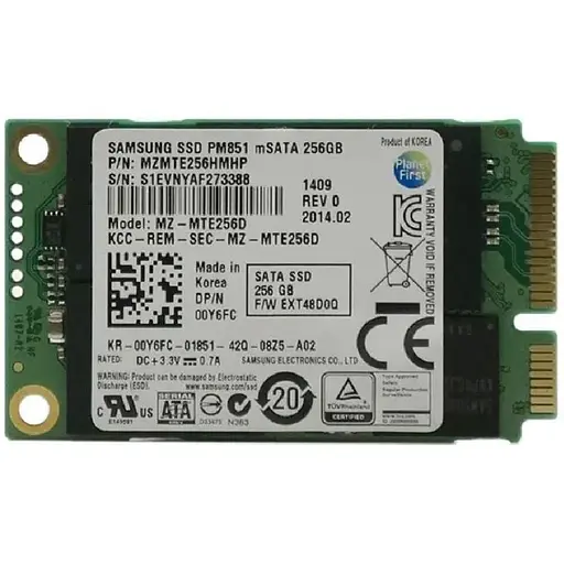 Накопичувач SSD Samsung M.2 256GB (MZ MTE256D) Б/В - фото 1