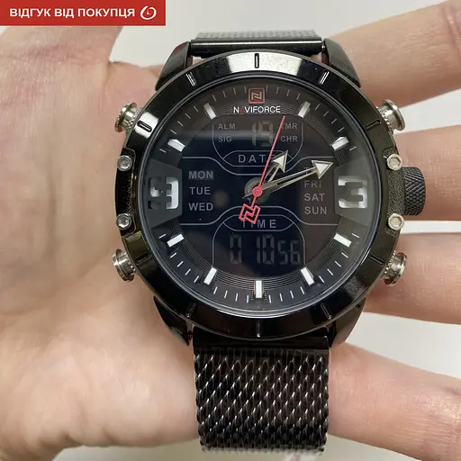 Годинник Naviforce Tesla Black NF9153 - фото 14