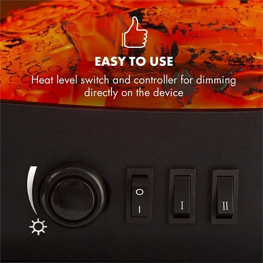 Електричний камін Klarstein Meran 950/1850 Вт (10032893) - фото 7