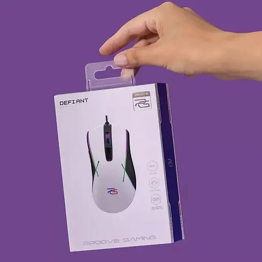Миша Proove Gaming Defiant USB White (CMDE00000101) - фото 2