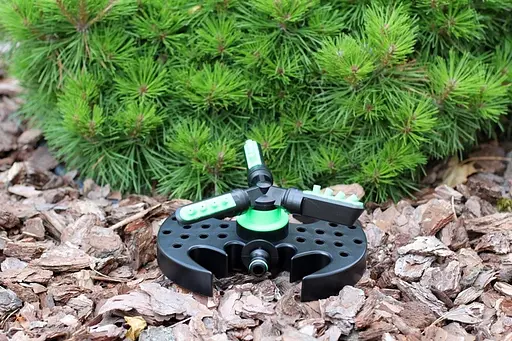 Дождеватель Presto-PS ороситель круговой Рубикон Green, в упаковке – 1 шт. (2812) - фото 6